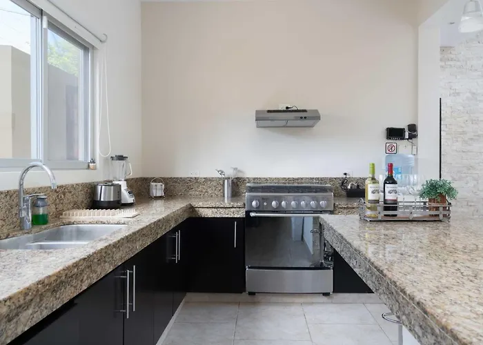 Ferienhaus Private Modern Villa-pool Beds-ac-internet-parking-grill Tulum