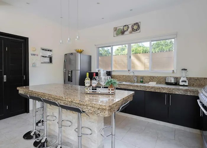 Ferienhaus Private Modern Villa-pool Beds-ac-internet-parking-grill Tulum