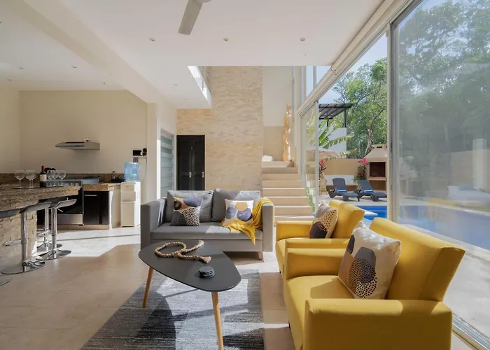 Ferienhaus Private Modern Villa-pool Beds-ac-internet-parking-grill *
