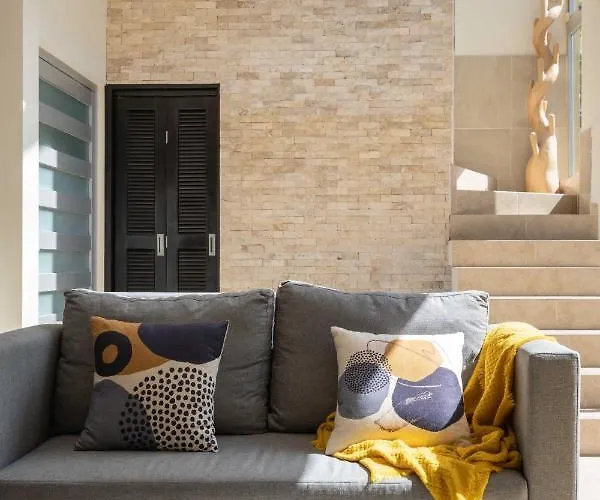 Ferienhaus Private Modern Villa-pool Beds-ac-internet-parking-grill Tulum