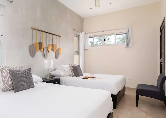 Private Modern Villa-pool Beds-ac-internet-parking-grill * Tulum