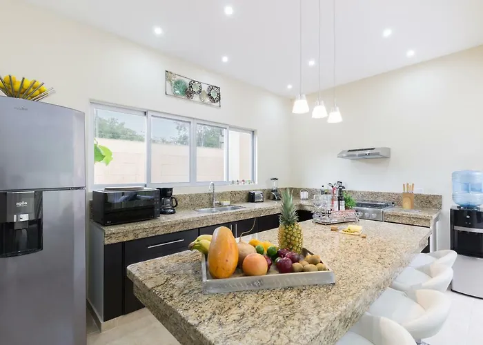 Ferienhaus Private Modern Villa-pool Beds-ac-internet-parking-grill